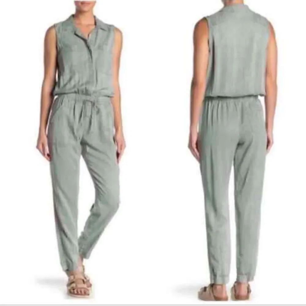 Young Fabulous & Broke Linette Jumpsuit in mint green Medium